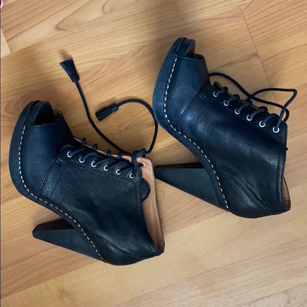 Lucky Brand Black Booties